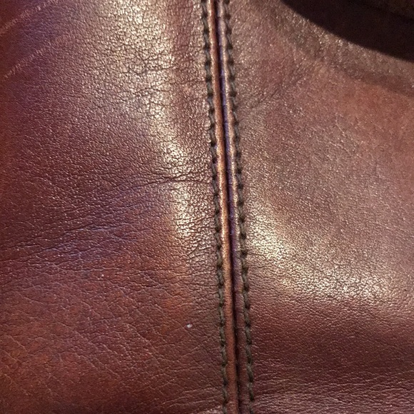 Leather Moda Pelle hand bag - Picture 8 of 8